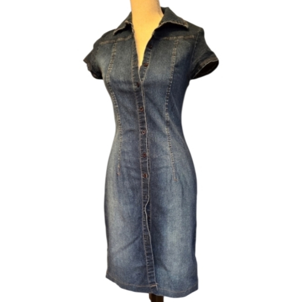 🌟Denim Shirt Dress